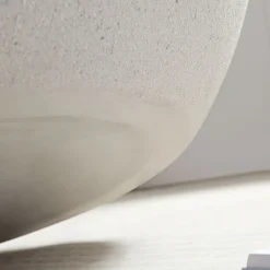 Walker Edison | Modern Minimalist Oval Coffee Table with Sleek Design