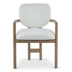 Walker Edison | Modern Wood Upholstered Dining Chairs Set of 2