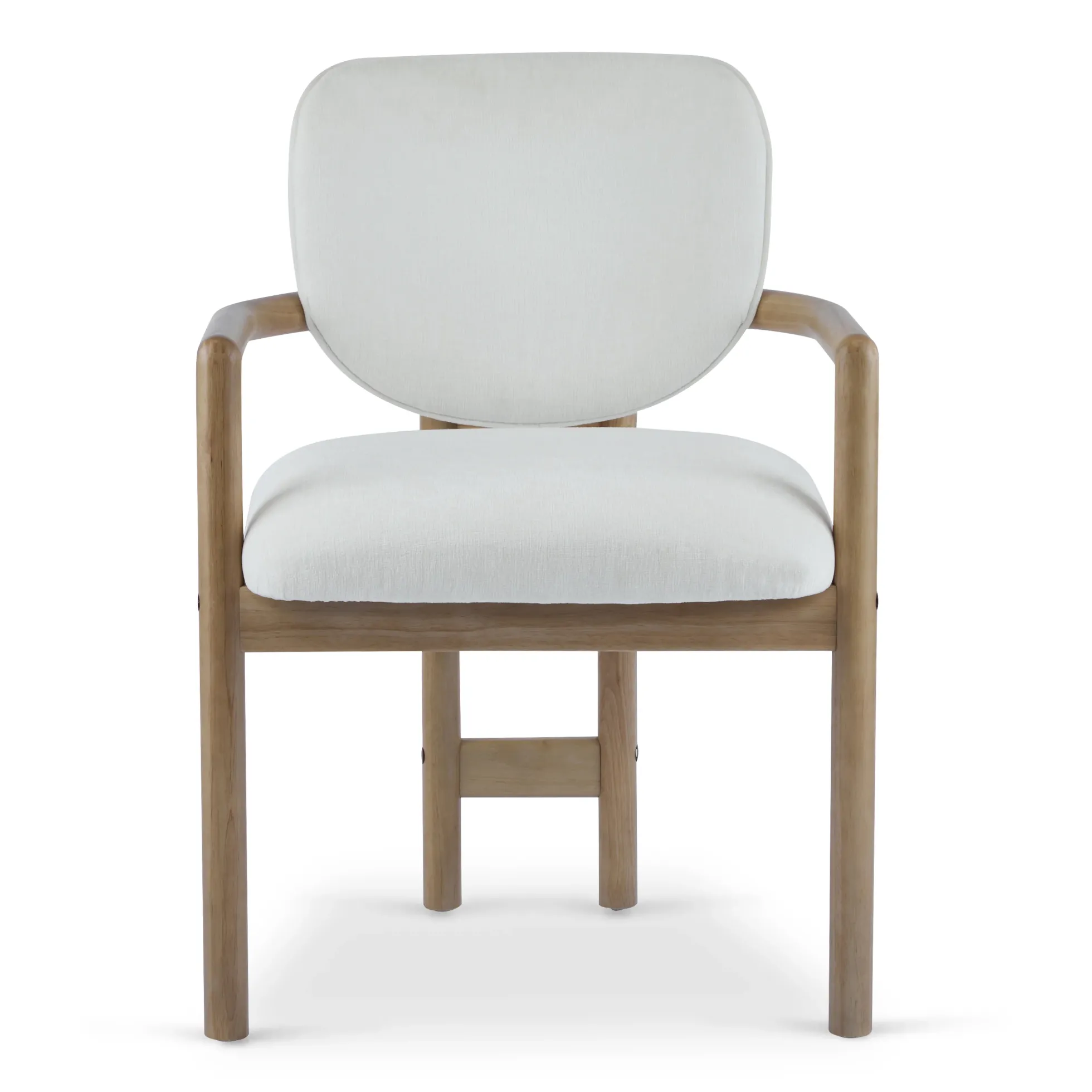 Walker Edison | Modern Wood Upholstered Dining Chairs Set of 2