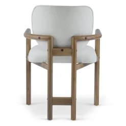 Walker Edison | Modern Wood Upholstered Dining Chairs Set of 2