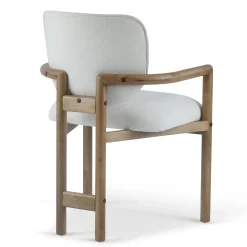 Walker Edison | Modern Wood Upholstered Dining Chairs Set of 2