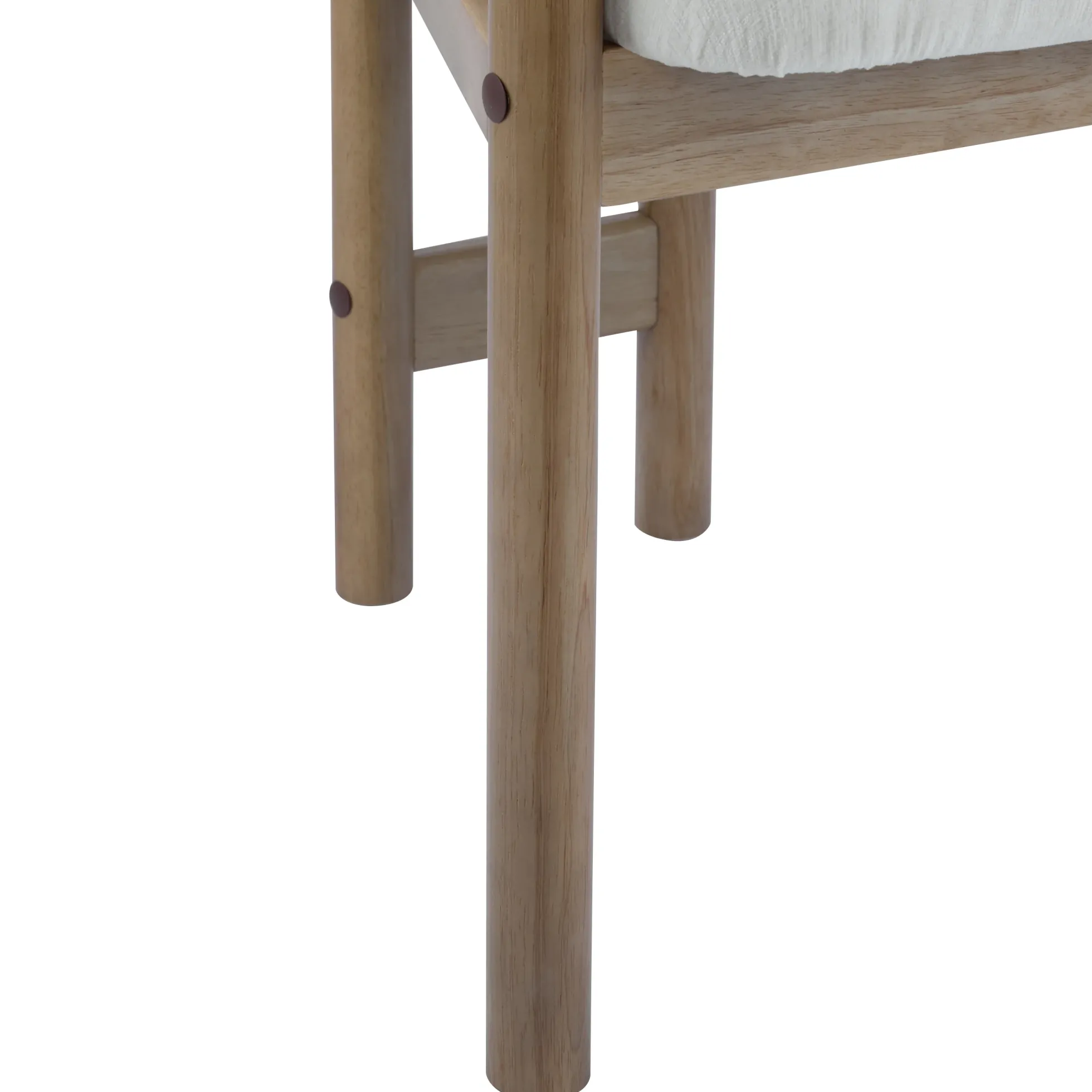 Walker Edison | Modern Wood Upholstered Dining Chairs Set of 2