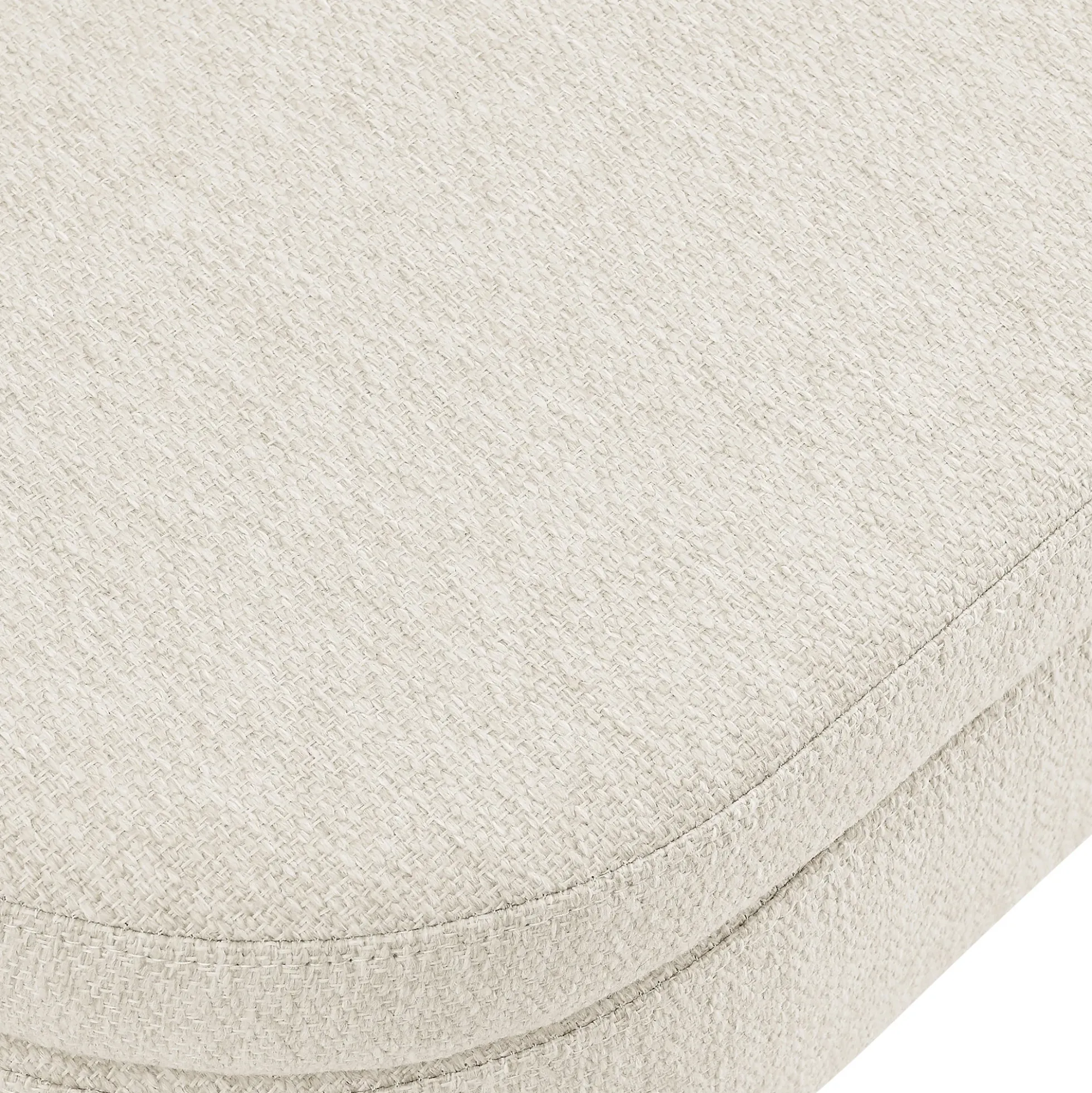 Walker Edison | Ottoman Oval Storage Bench