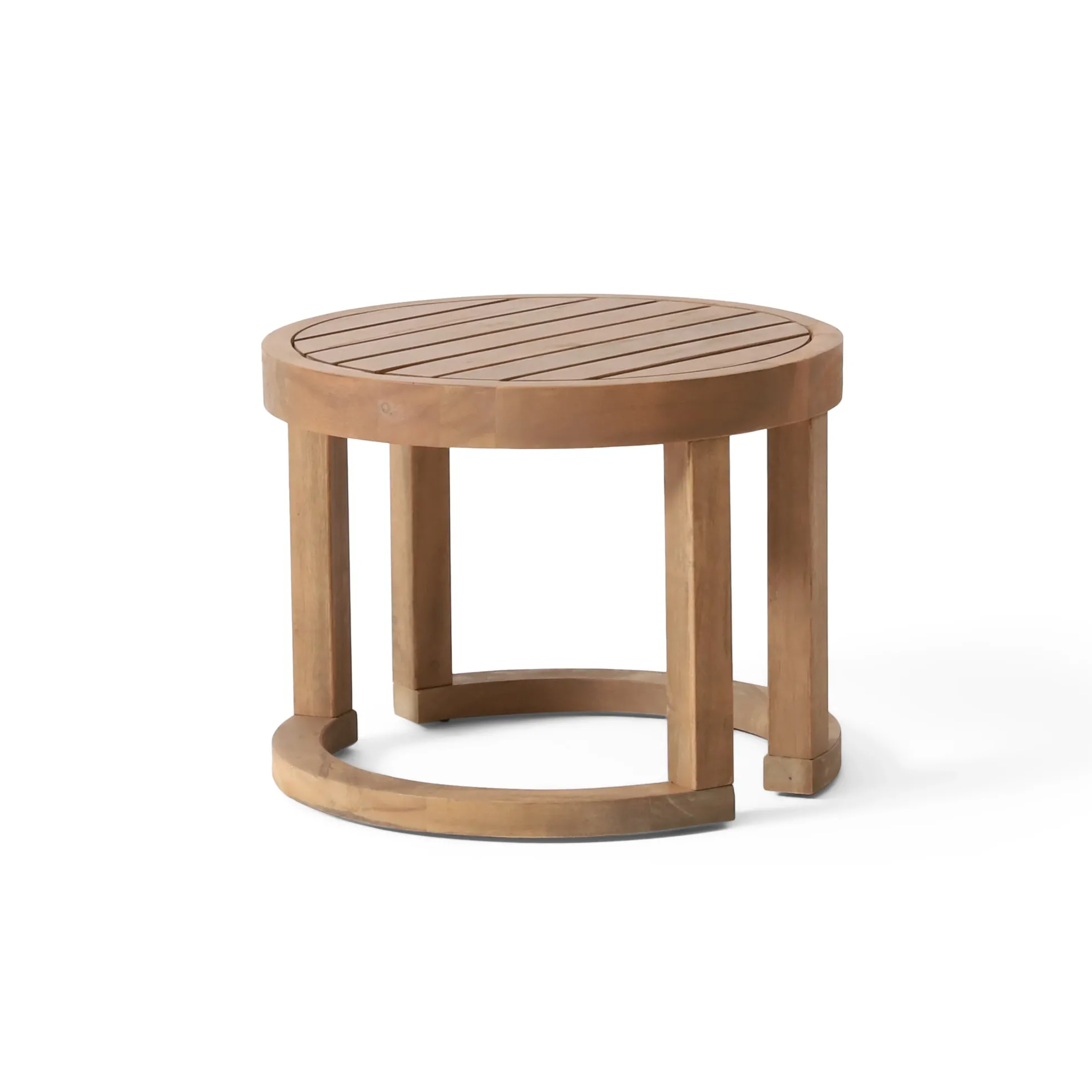 Walker Edison | Outdoor 18' Acacia Wood Side Table