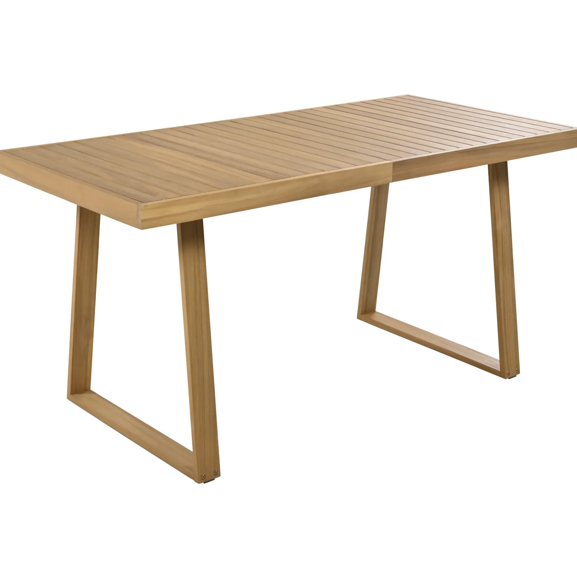 Walker Edison | Outdoor Acacia Wood Dining Table and Chair Set
