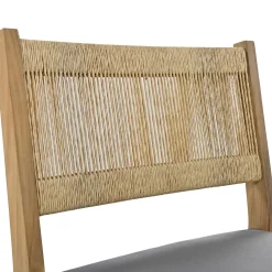 Walker Edison | Outdoor Acacia Wood Dining Table and Chair Set