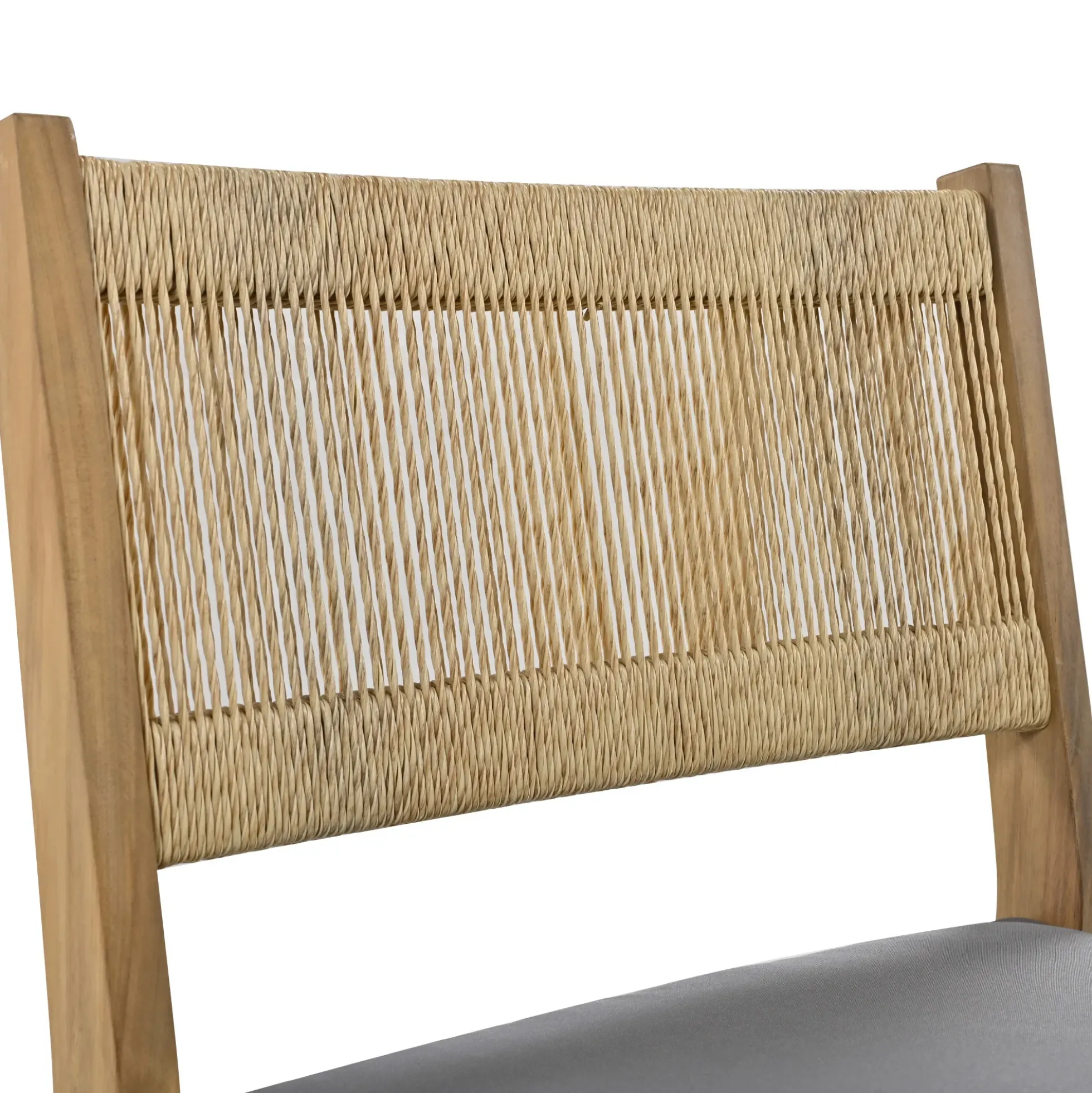 Walker Edison | Outdoor Acacia Wood Dining Table and Chair Set