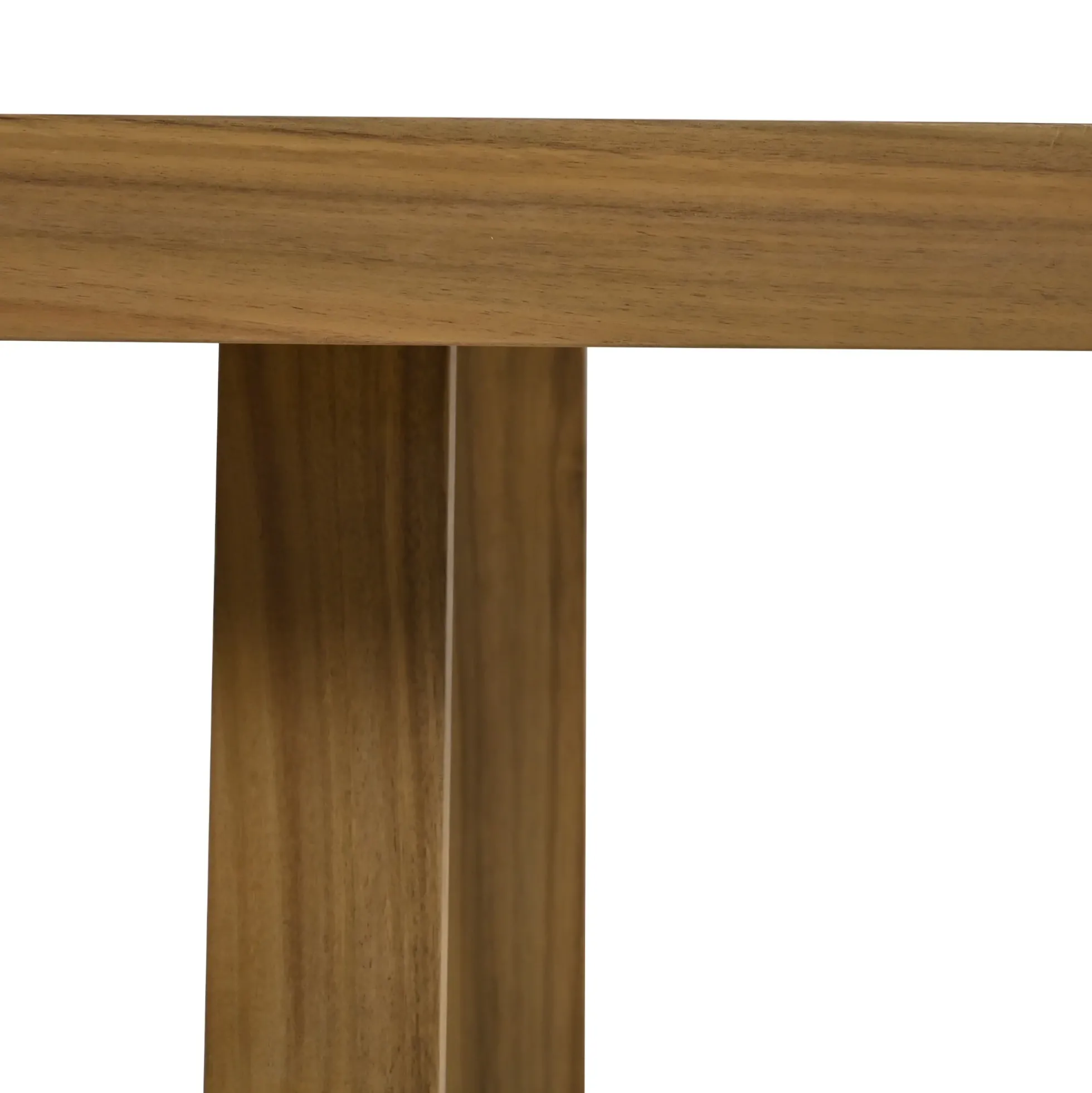 Walker Edison | Outdoor Acacia Wood Dining Table and Chair Set