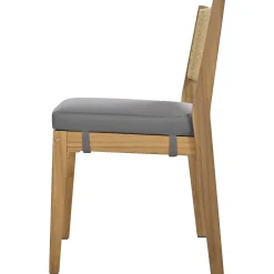 Walker Edison | Outdoor Acacia Wood Dining Table and Chair Set