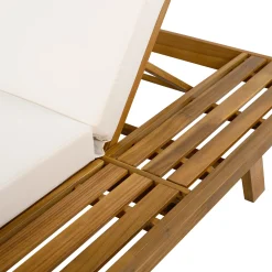 Walker Edison | Outdoor Patio Lounge Chaise Chair