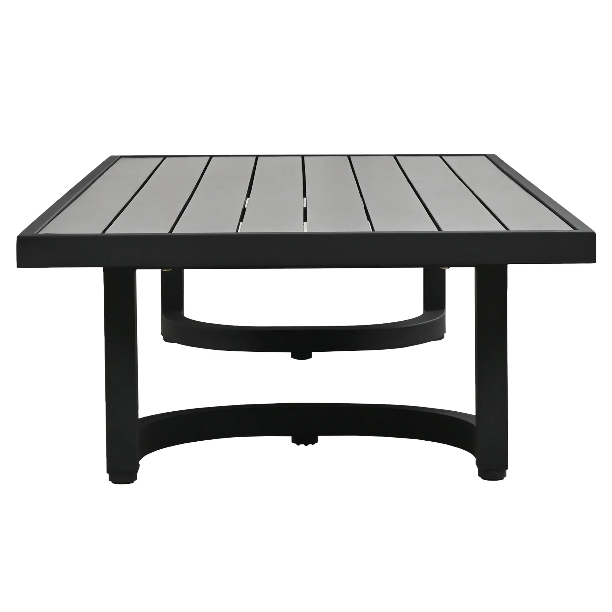 Walker Edison | Outdoor Patio Steel 4 Piece Sofa Set