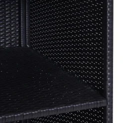 Walker Edison | Outdoor Waterproof Valet Pool Towel Storage Rack