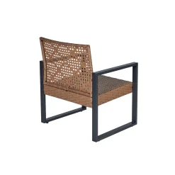 Walker Edison | Outdoor Wicker 4-Piece Patio Furniture Set