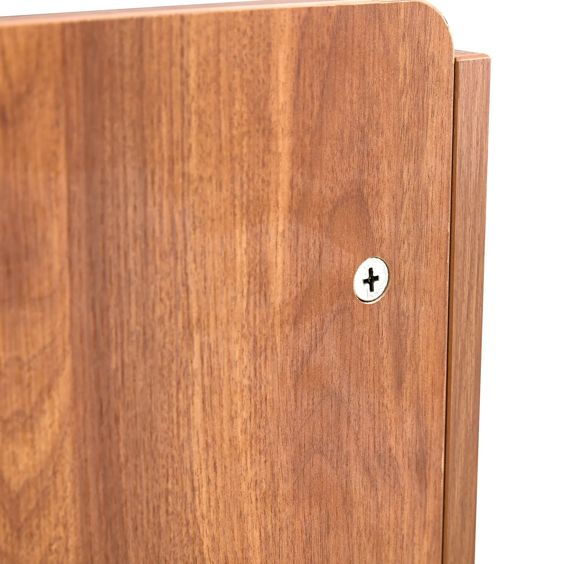 Walker Edison | Rattan Modern Minimalist Entryway Storage Cabinet
