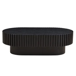 Walker Edison | Reeded Modern Handcraft Coffee Table