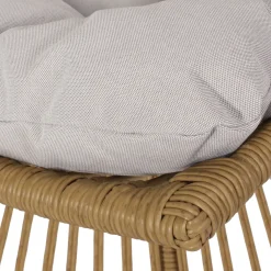 Walker Edison | Retro Wicker Outdoor Chat Set