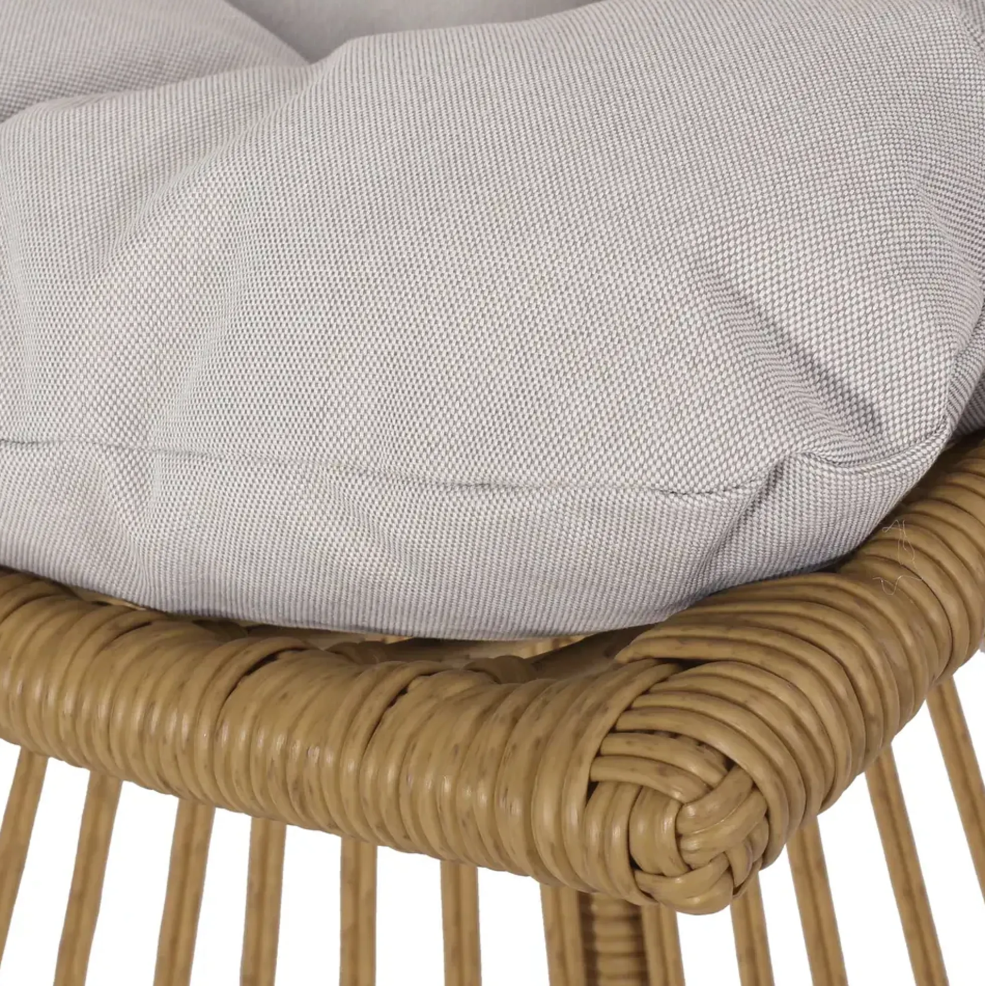 Walker Edison | Retro Wicker Outdoor Chat Set