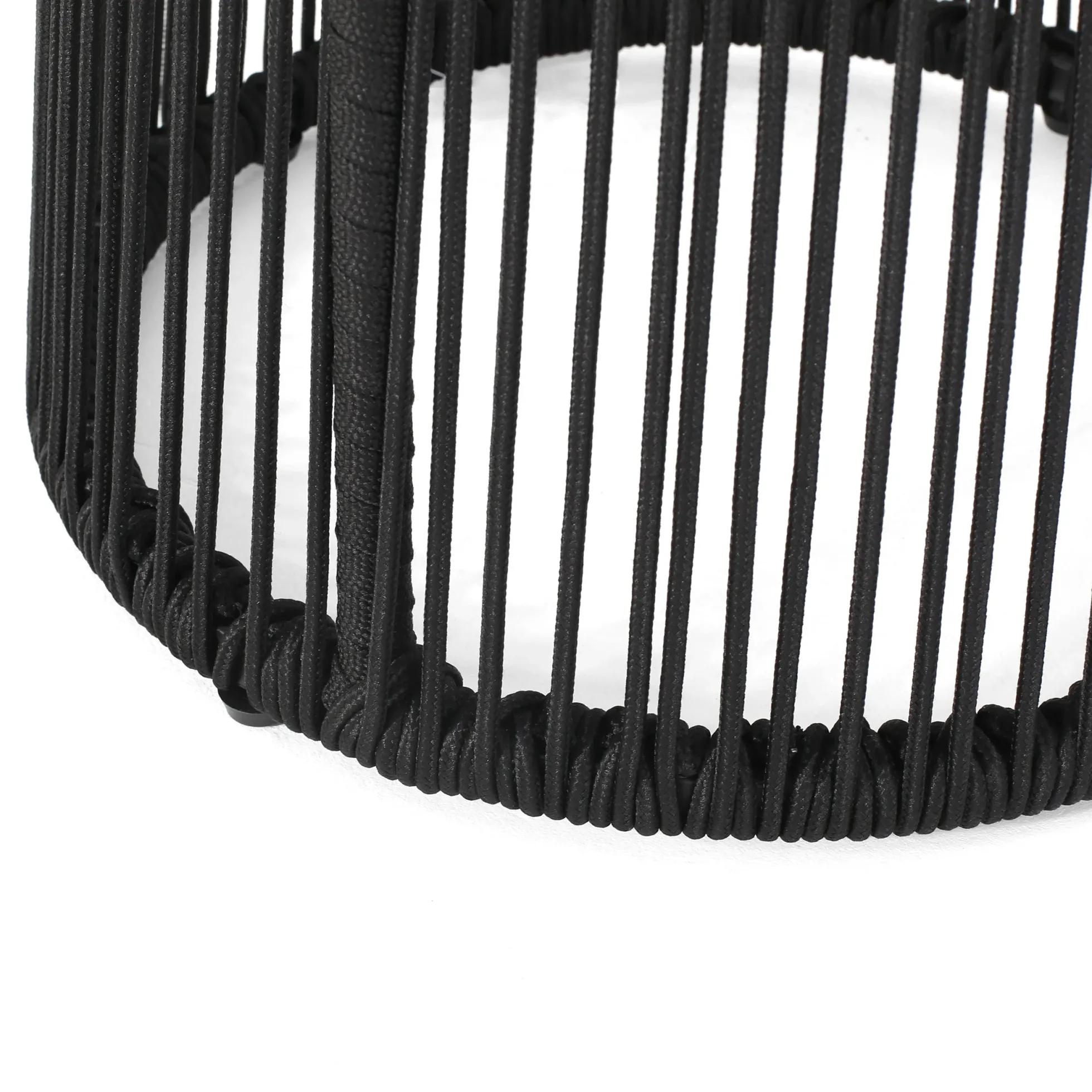 Walker Edison | Rope Weaving Design Outdoor Side Table