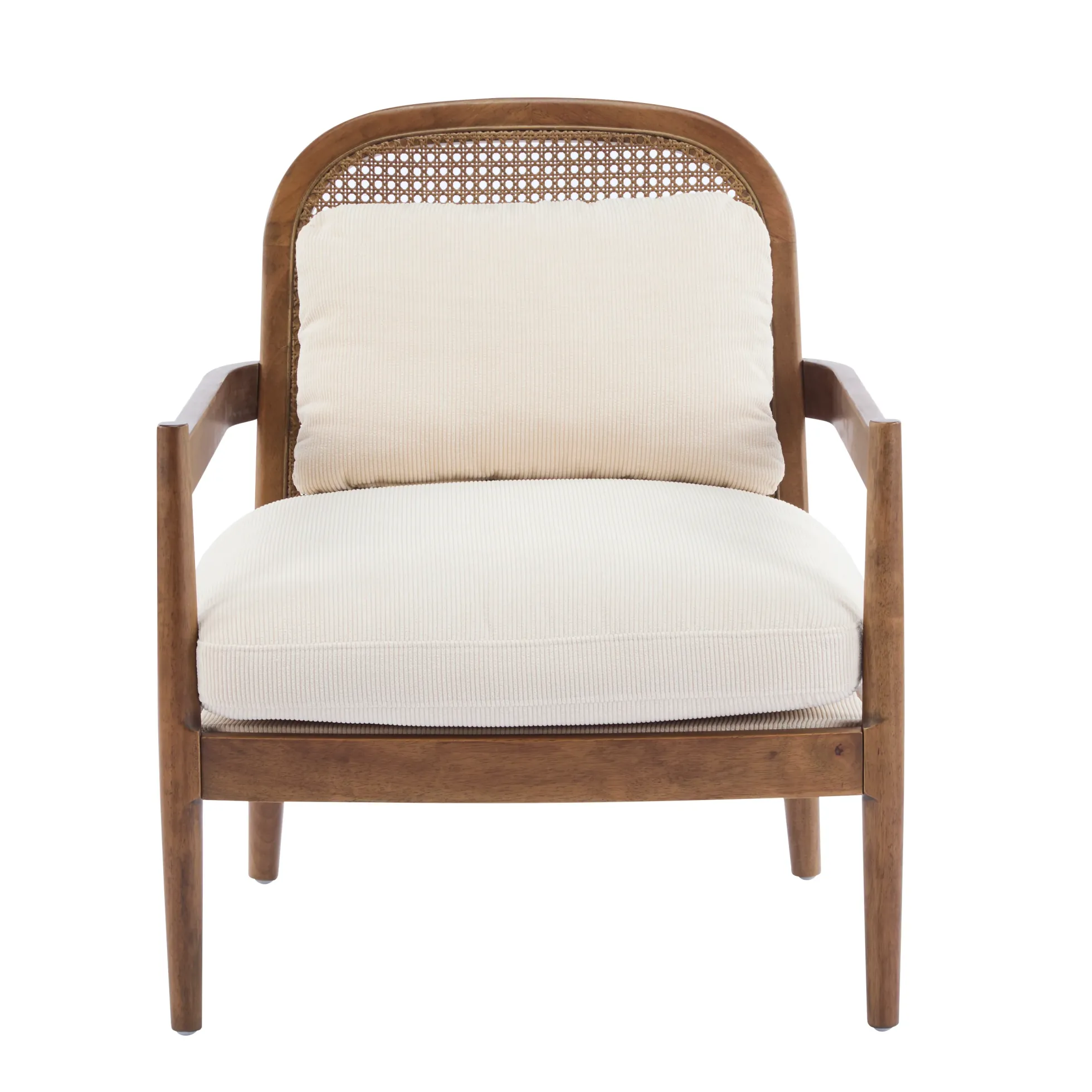 Walker Edison | Set of 2 Mid-Century Modern Accent Chairs