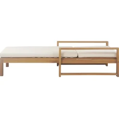 Walker Edison | Teak Outdoor Lounge Chairs Set of 2