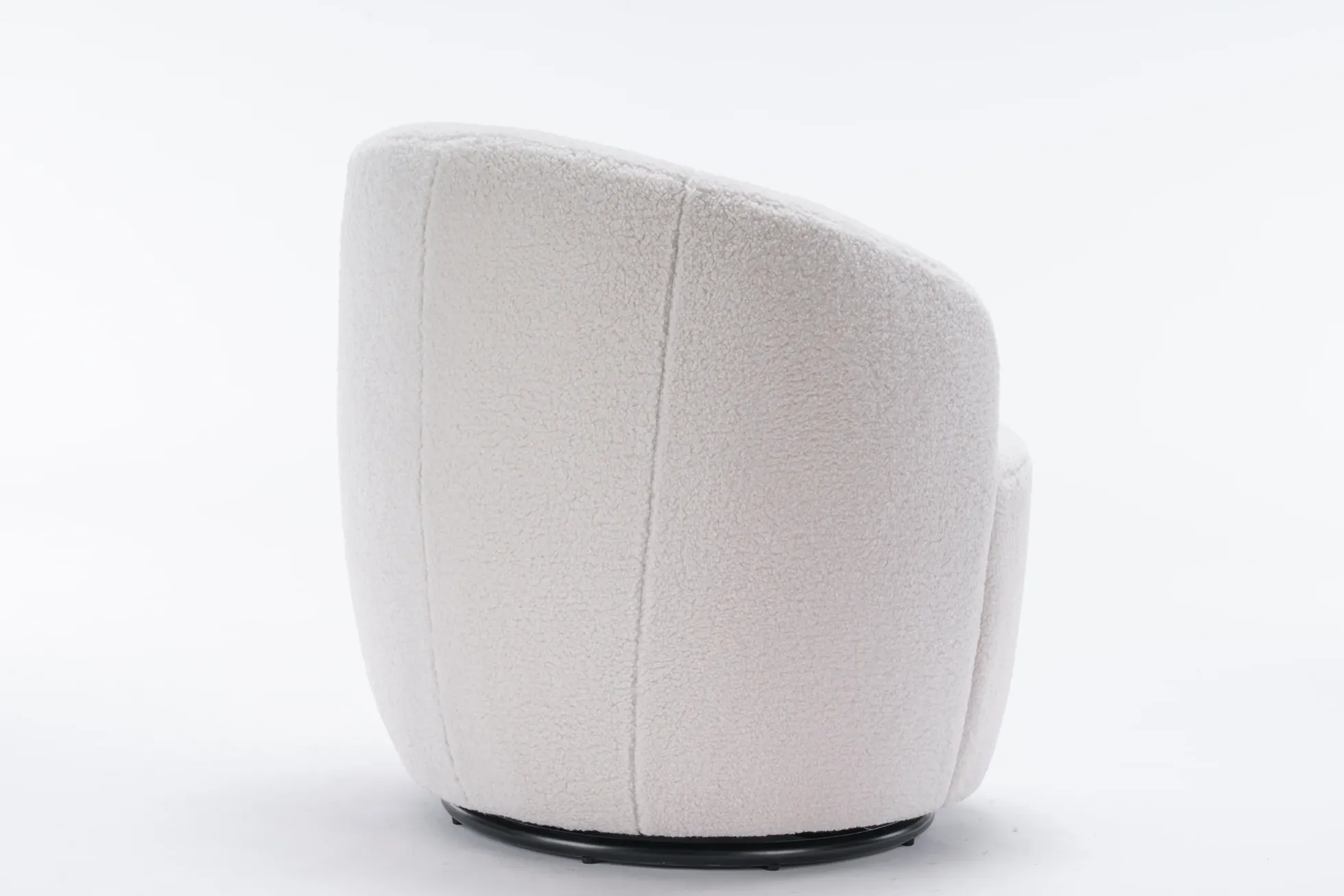 Walker Edison | Teddy Swivel Barrel Accent Armchair Chair
