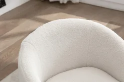 Walker Edison | Teddy Swivel Barrel Accent Armchair Chair