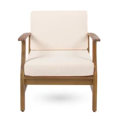 Walker Edison | Traditional Wood Club Chair