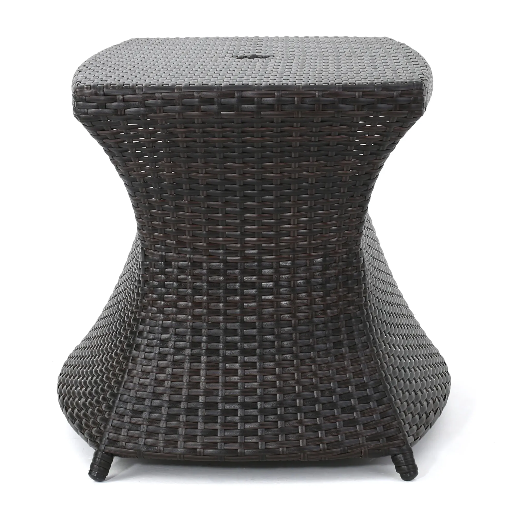 Walker Edison | Wicker Outdoor Patio Coffee Table