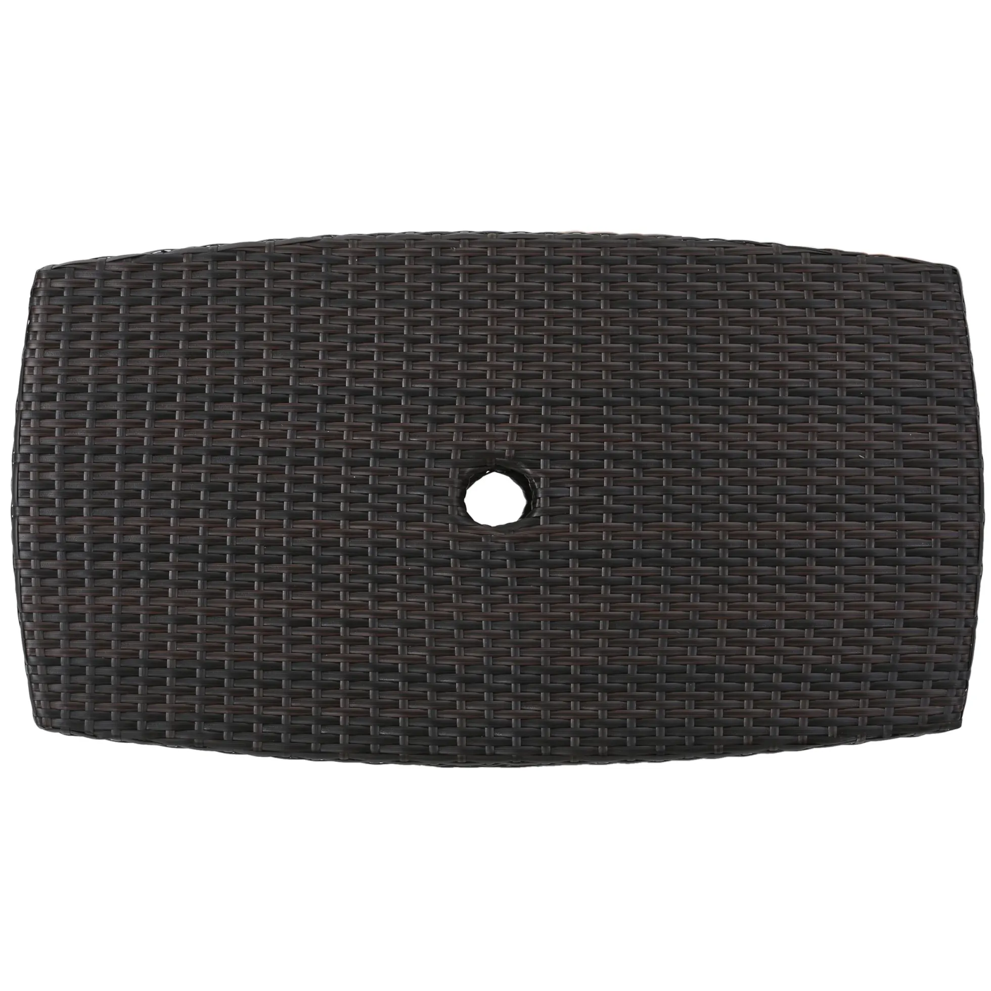 Walker Edison | Wicker Outdoor Patio Coffee Table