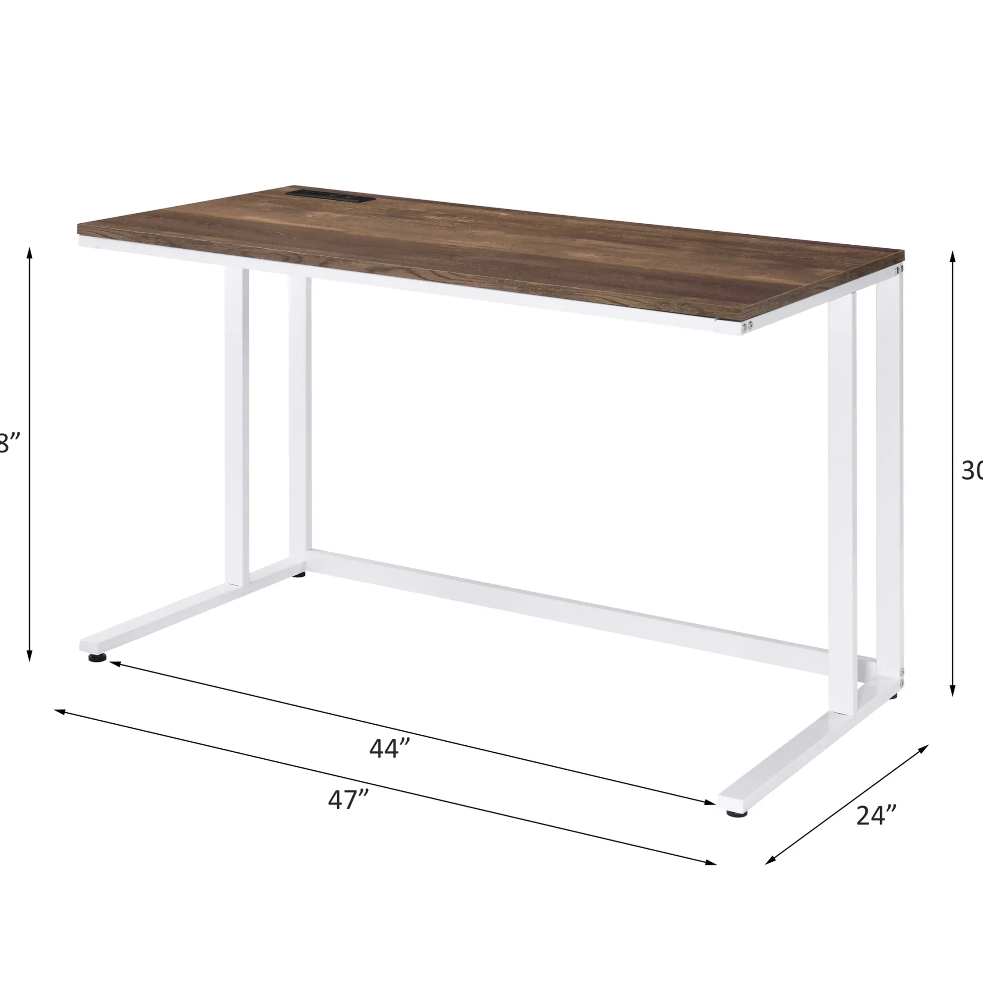 Walker Edison | Writing Desk with USB Port