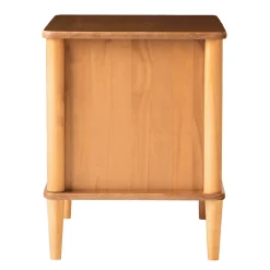 Walker Edison Spindle Transitional 1-Drawer Nightstand