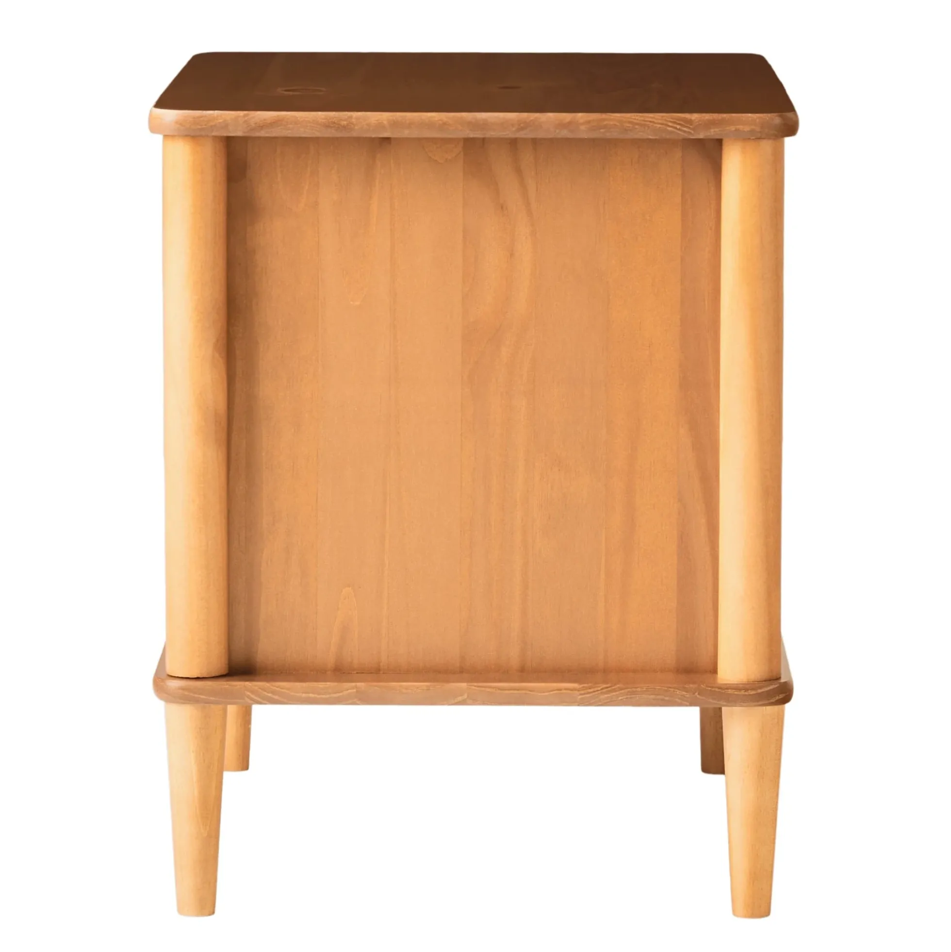 Walker Edison Spindle Transitional 1-Drawer Nightstand