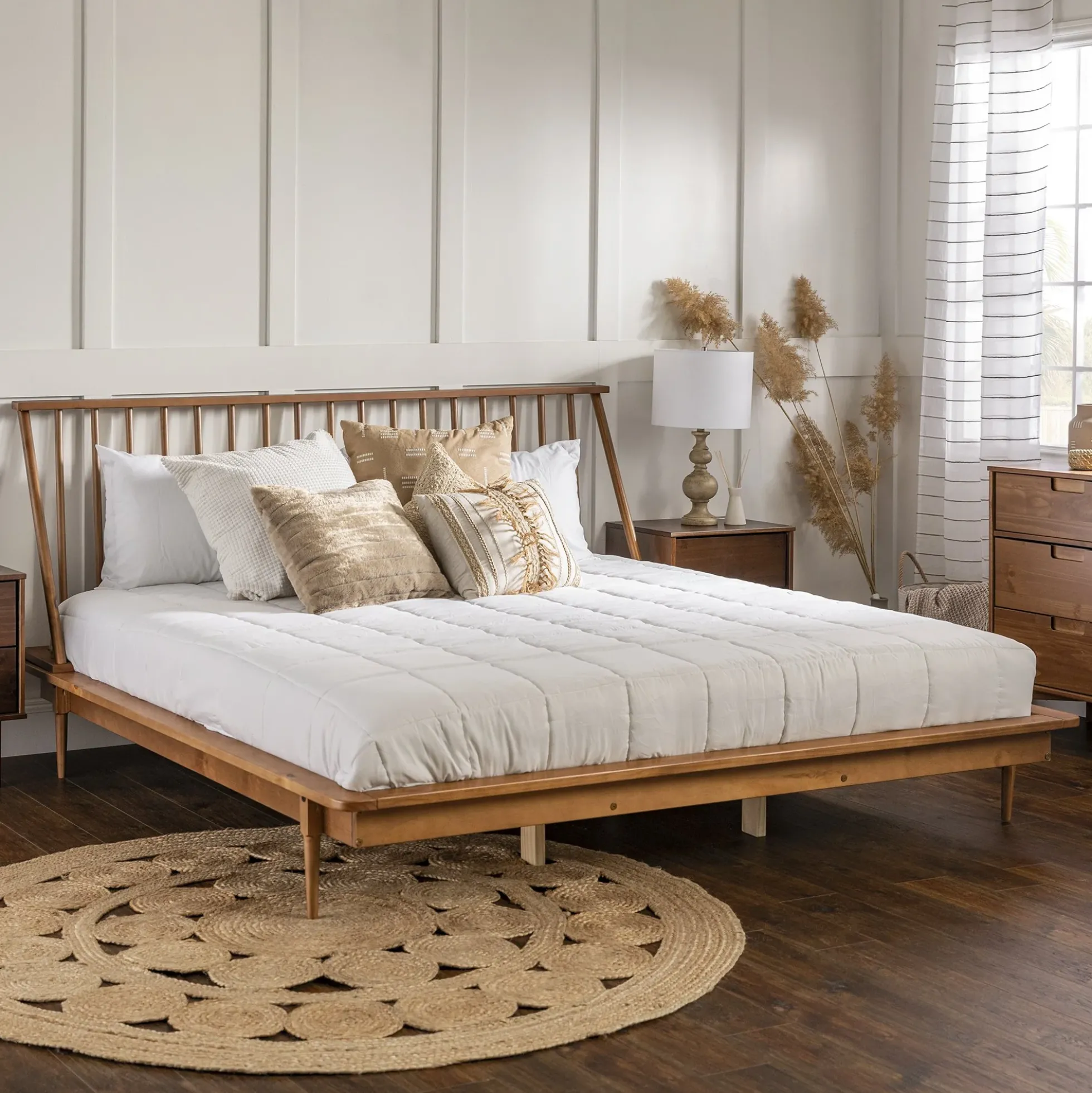 Walker Edison Spindle™ Wood Beds