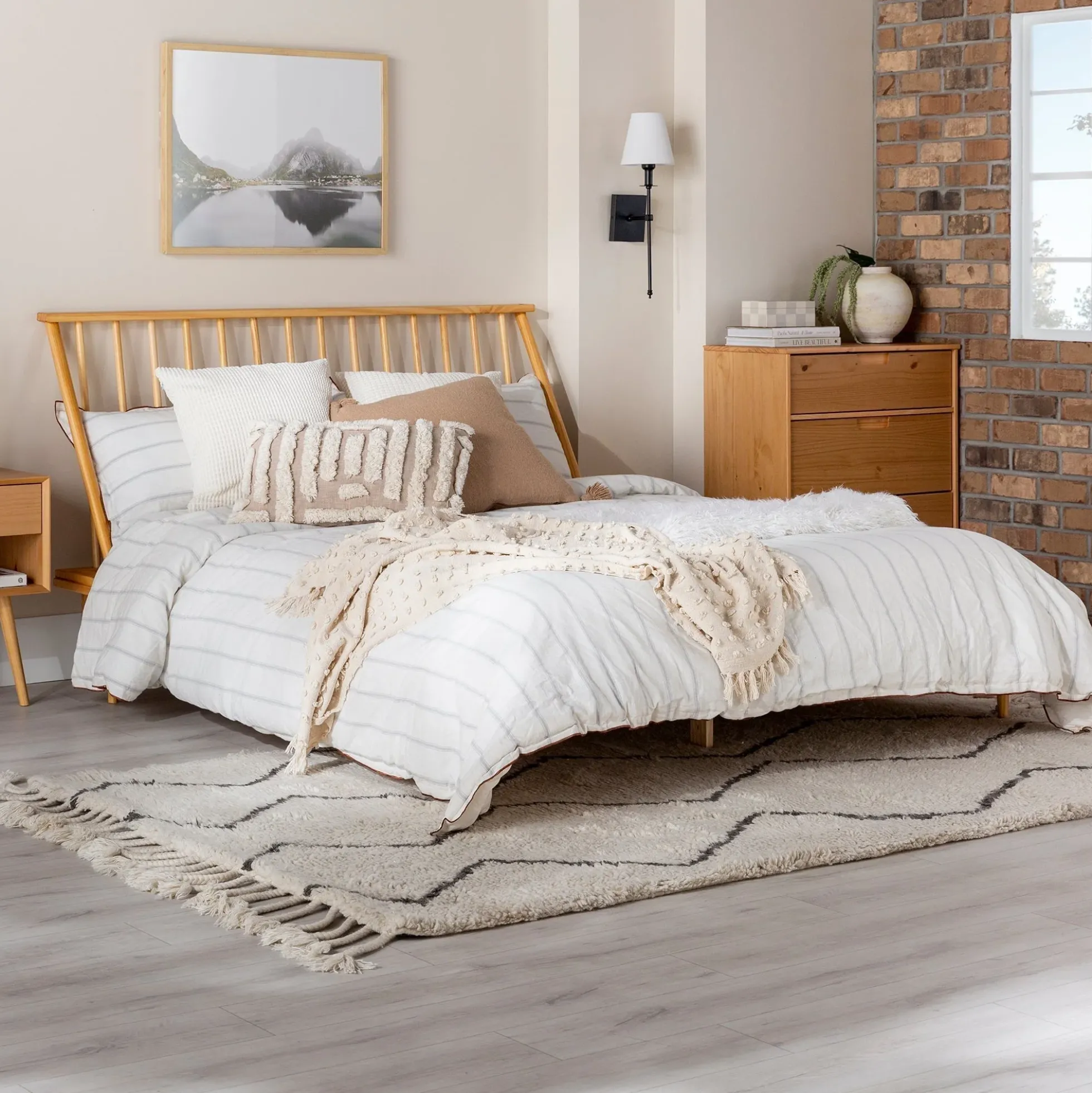 Walker Edison Spindle™ Wood Beds
