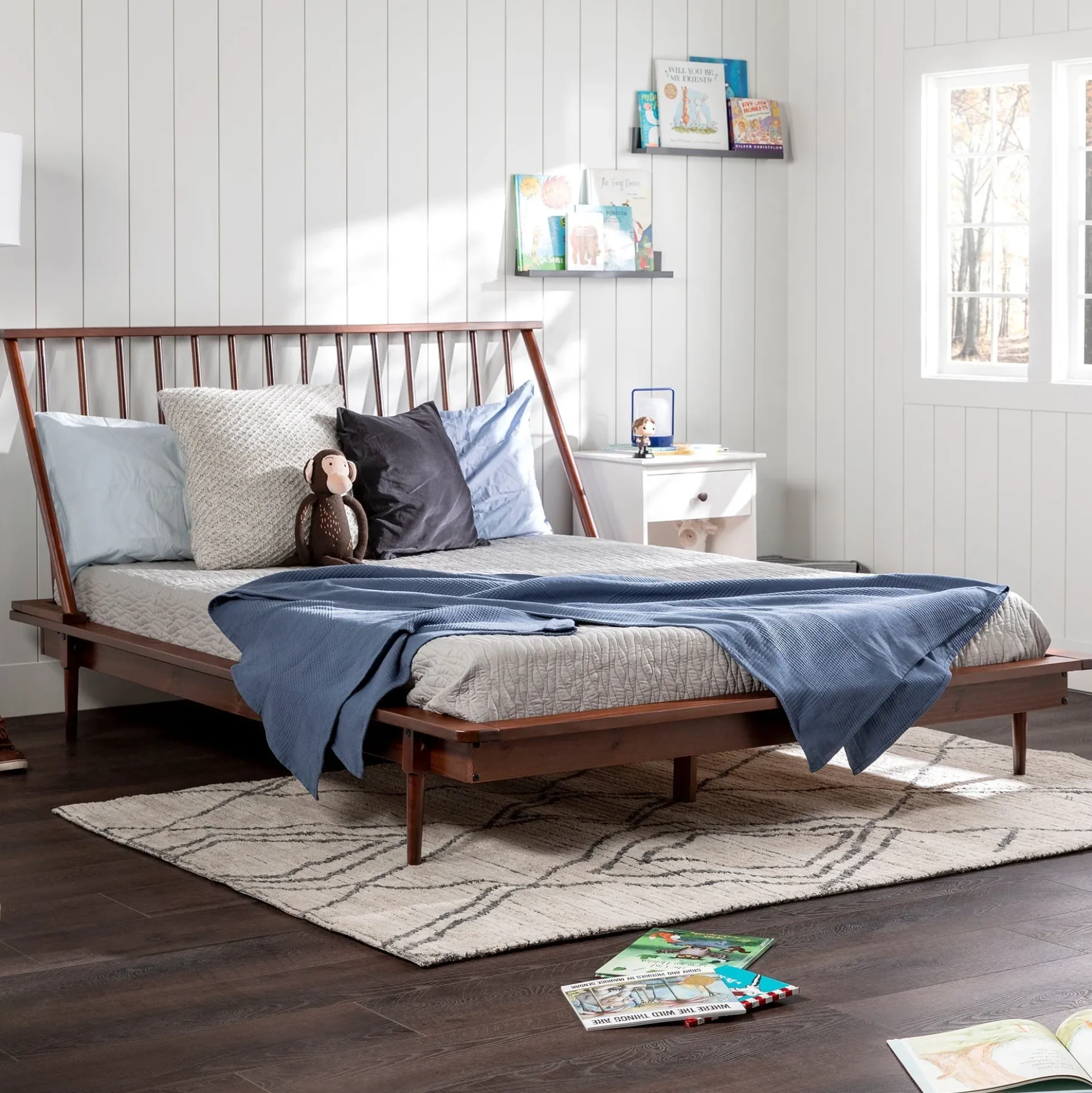 Walker Edison Spindle™ Wood Beds