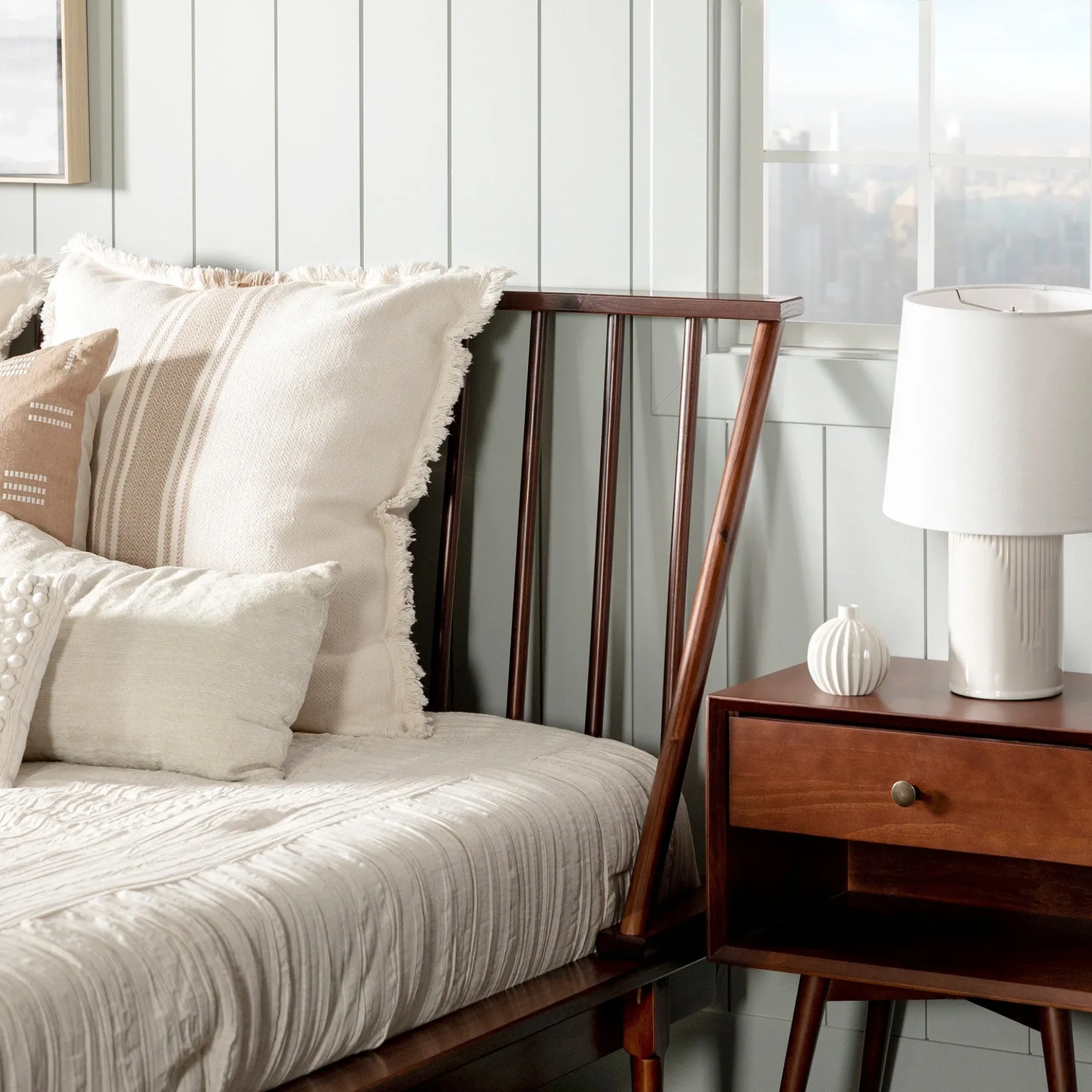 Walker Edison Spindle™ Wood Beds