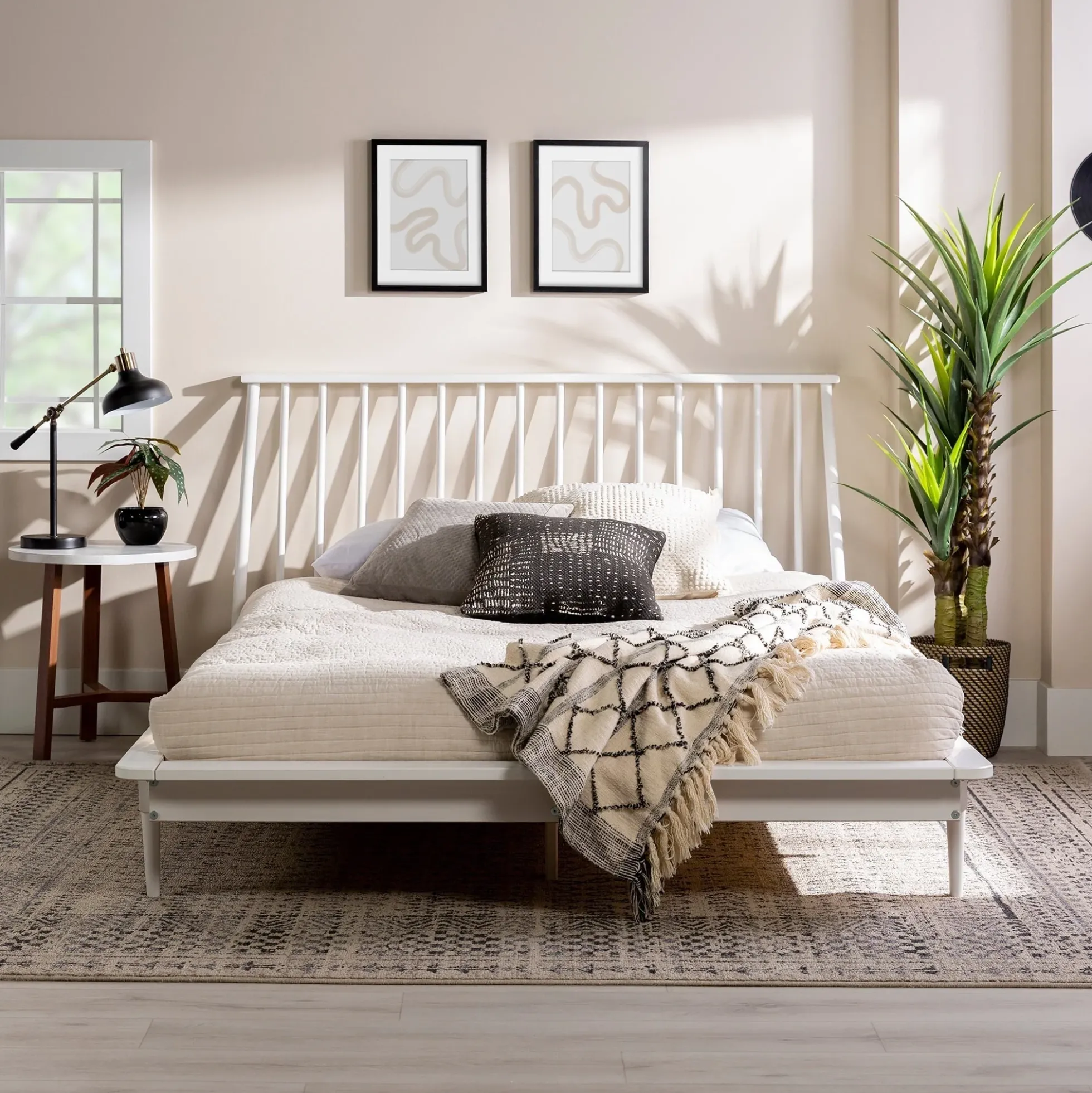 Walker Edison Spindle™ Wood Beds