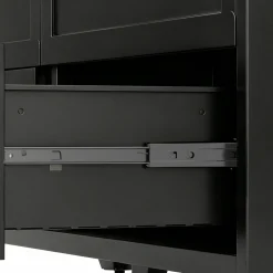 Wide Low-Profile 7-Drawer Dresser