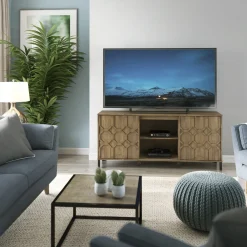 Wood Pattern Design 59' TV Stand Media Console