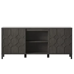 Wood Pattern Design 59' TV Stand Media Console