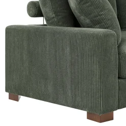 Wynisha Deep Corduroy Sofa Sectional Couch