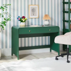 Zoey Modern Curve Design Writing Desk