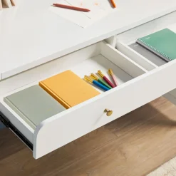 Zoey Modern Curve Design Writing Desk