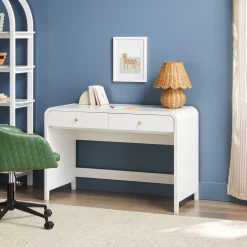 Zoey Modern Curve Design Writing Desk